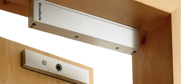 Magnetic lock installation Dixon